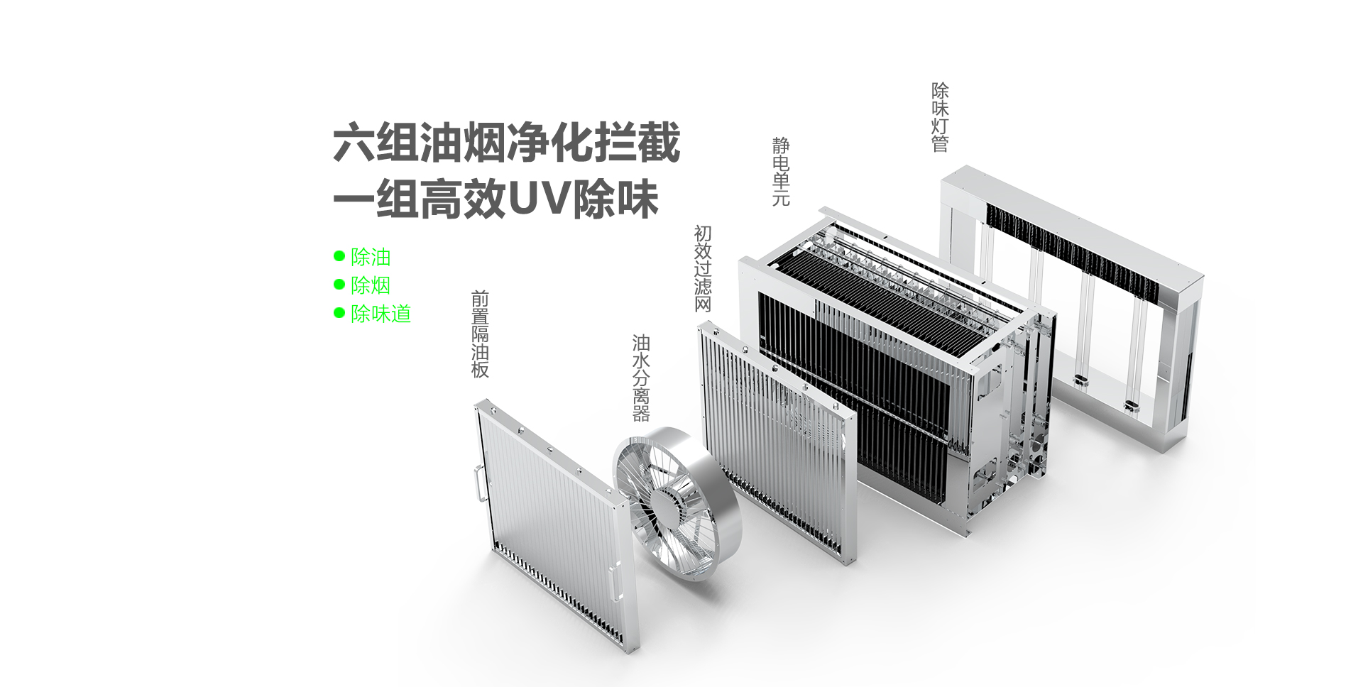 烟罩油烟净化一体机3