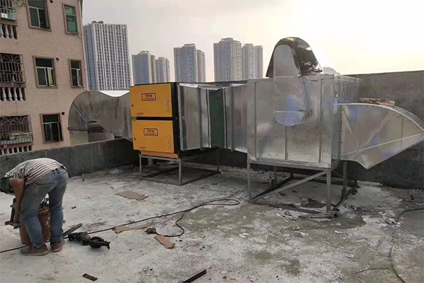小吃店油烟净化解决方案图二